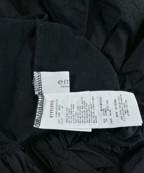 emmi（エミ）ワンピース 黒 サイズ:0(XS位) レディース/2200648187028