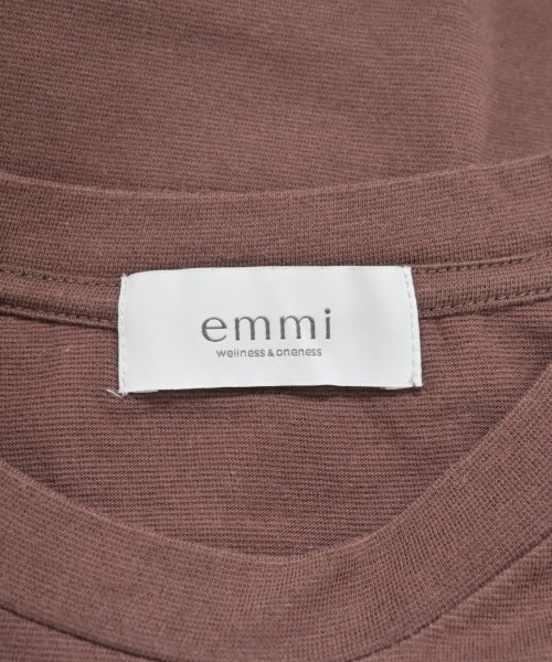 emmi（エミ）Tシャツ・カットソー 茶 サイズ:F レディース/2200704337114