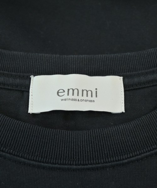 emmi（エミ）Tシャツ・カットソー 黒 サイズ:ONE レディース/2200707133034