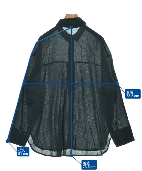 emmi（エミ）カジュアルシャツ 紺 サイズ:F レディース/2200662546078