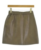 emmi（エミ）ミニスカート 茶 サイズ:1(S位) レディース/2200682849067