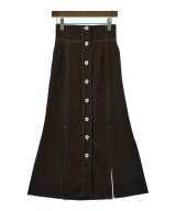INella（イネラ）ロング・マキシ丈スカート 茶 サイズ:64(S位) レディース/2200617330011