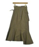 INella（イネラ）ひざ丈スカート カーキ サイズ:-(S位) レディース/2200687385034