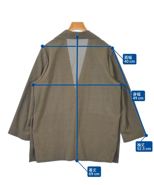 KAMILi（カミリ）カジュアルジャケット 茶 サイズ:F レディース/2200602153038