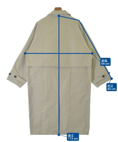 kontor（コントール）ステンカラーコート グレー サイズ:-(XXL位) メンズ/2200680833013