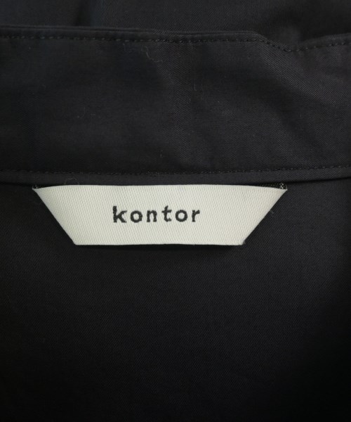 kontor（コントール）カジュアルシャツ 黒 サイズ:3(L位) メンズ/2200714637105