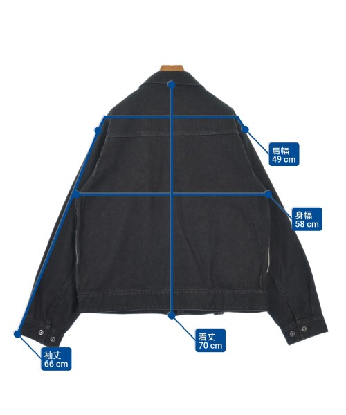 KOOI（コーイ）デニムジャケット 黒 サイズ:2(M位) メンズ/2200618413034