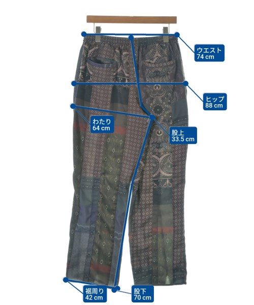 KOOI（コーイ）スラックス 茶 サイズ:L メンズ/2200679878032