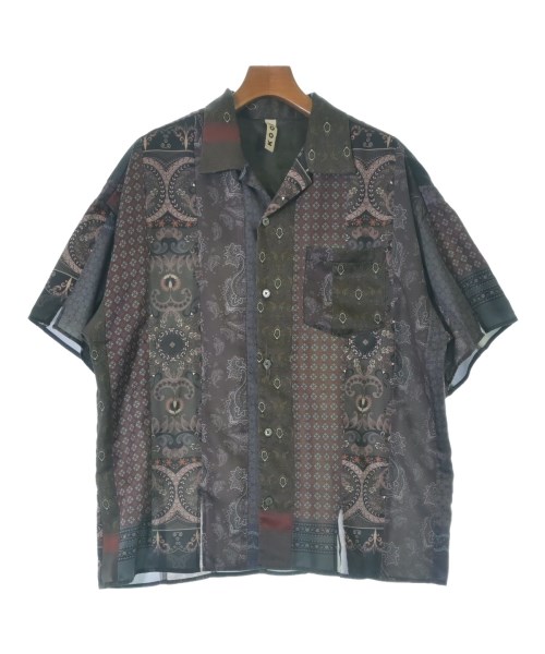 KOOI(コーイ)カジュアルシャツ 茶 サイズ:L/2200679878049