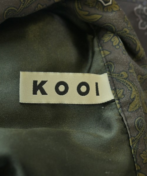 KOOI（コーイ）カジュアルシャツ 茶 サイズ:L メンズ/2200679878049