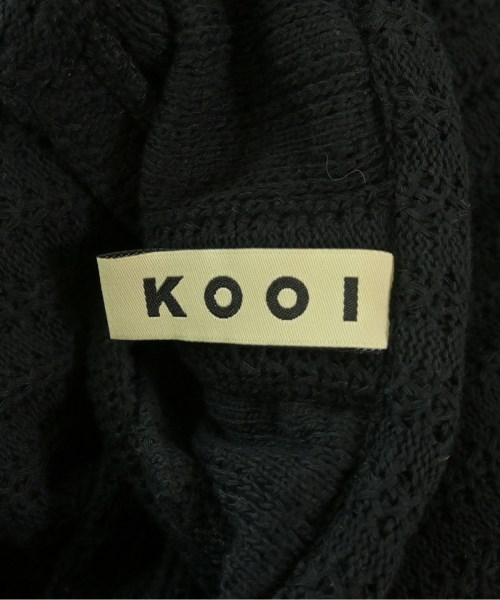 KOOI（コーイ）ニット・セーター 黒 サイズ:2(M位) メンズ/2200653357089
