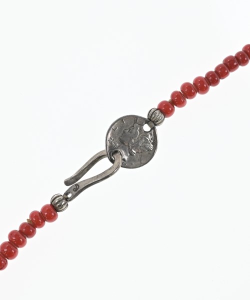 LARRY SMITH（ラリースミス）ネックレス 赤 サイズ:- メンズ/2200624037071