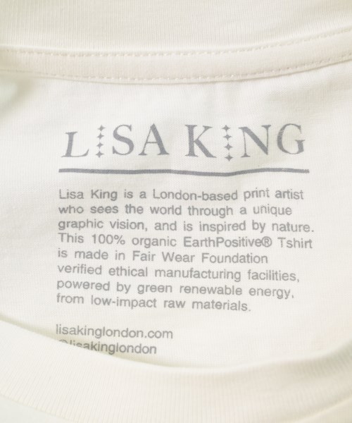 LISA KING（リサキング）Tシャツ・カットソー 白 サイズ:S レディース/2200623201022
