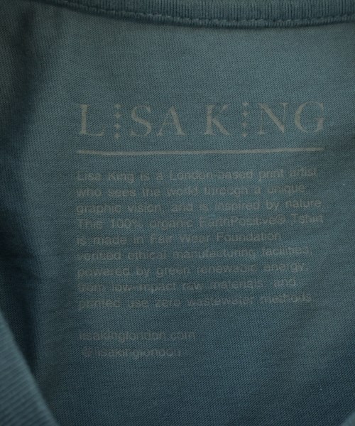 LISA KING（リサキング）Tシャツ・カットソー 青 サイズ:S レディース/2200616515402
