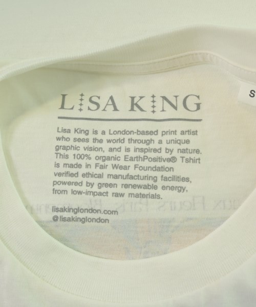 LISA KING（リサキング）Tシャツ・カットソー 白 サイズ:S レディース/2200680739070