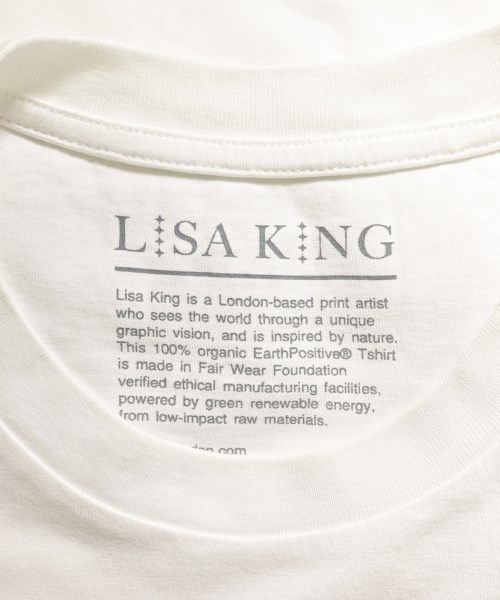 LISA KING（リサキング）Tシャツ・カットソー 白 サイズ:S レディース/2200659351050