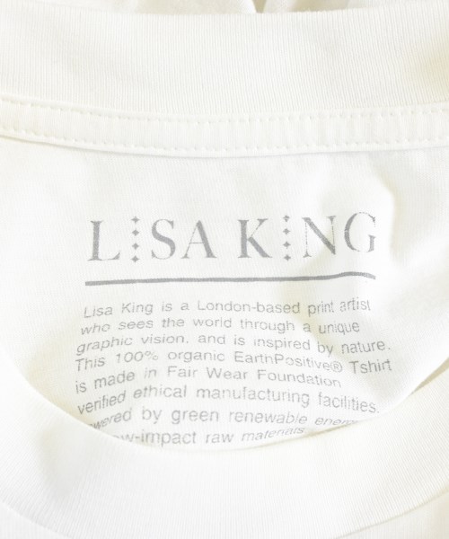 LISA KING（リサキング）Tシャツ・カットソー 白 サイズ:XS レディース/2200681051096