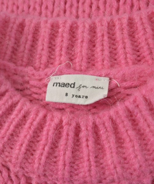maed for mini（メイドフォーミニ）ニット ピンク サイズ:8 キッズ/2200640715854