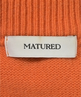 MATURED（マチュアード）ニット・セーター オレンジ サイズ:F レディース/2200601059577