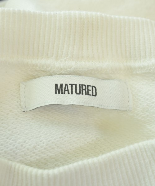 MATURED（マチュアード）スウェット 白 サイズ:F レディース/2200651174060