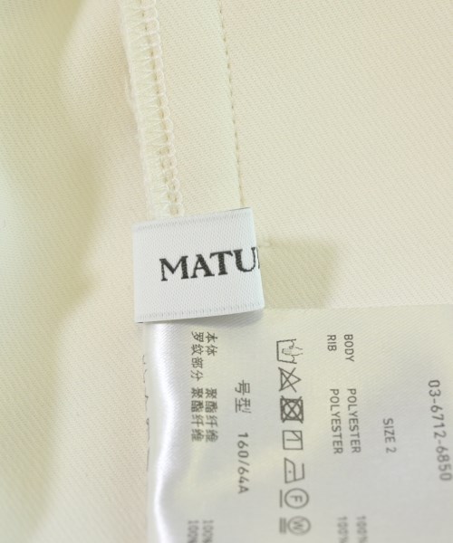 MATURED（マチュアード）その他 白 サイズ:2(M位) レディース/2200722225820