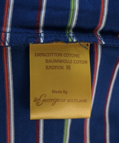 Mc george of scotland（マックジョージオブスコットランド）ポロシャツ 青 サイズ:52(XXL位) メンズ/2200716004028