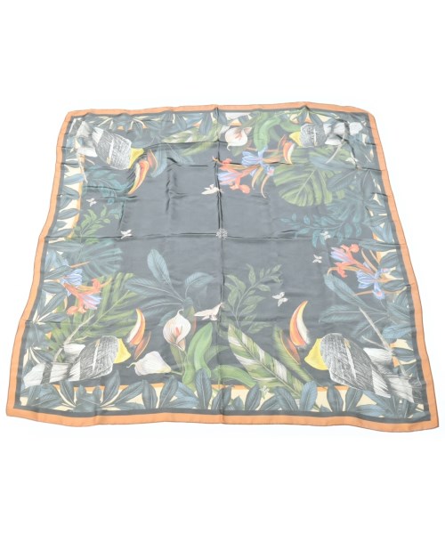 Me & a Cup of Hot Chocolate(ミーアンドアカップオブホットチョコレート)バンダナ・スカーフ 黒 サイズ:-/2200639150444