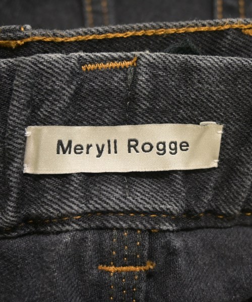 Meryll Rogge（メリルロッゲ）デニムパンツ 黒 サイズ:28(L位) レディース/2200619125080