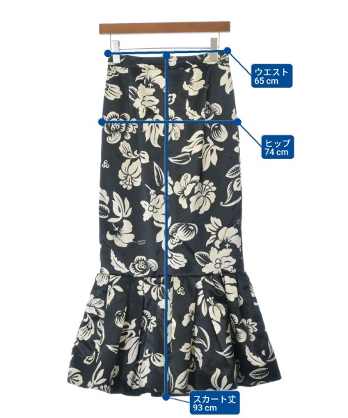 Meryll Rogge（メリルロッゲ）ロング・マキシ丈スカート 黒 サイズ:34(XXS位) レディース/2200649543021