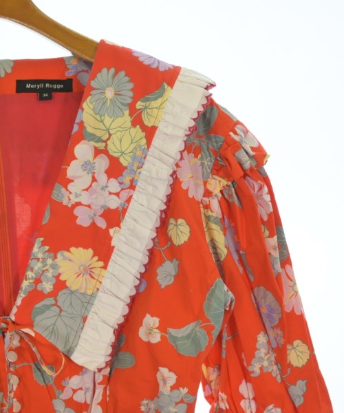 Meryll Rogge（メリルロッゲ）ワンピース 赤 サイズ:34(XXS位) レディース/2200661571040