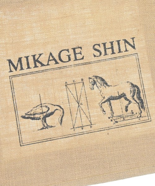 MIKAGE SHIN（ミカゲシン）トートバッグ ベージュ サイズ:- レディース/2200666570031