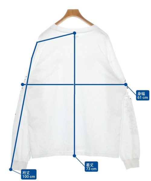 MINE（マイン）Tシャツ・カットソー 白 サイズ:4(XL位) メンズ/2200628734020