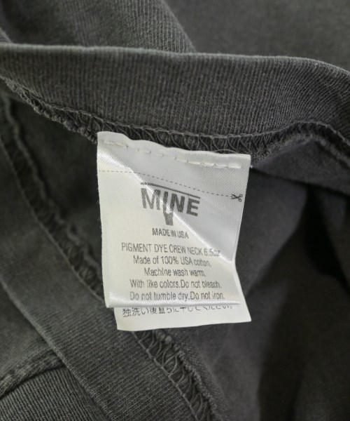 MINE（マイン）Tシャツ・カットソー グレー サイズ:2(M位) メンズ/2200681134126