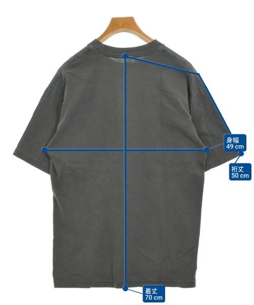 MINE（マイン）Tシャツ・カットソー グレー サイズ:2(M位) メンズ/2200681134126
