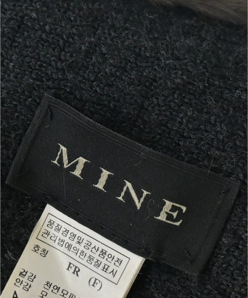 MINE（マイン）マフラー 茶 サイズ:F レディース/2200688646066