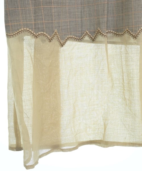 Nazareno Gabrielli（ナザレノガブリエ）ロング・マキシ丈スカート グレー サイズ:40(M位) レディース/2200612535022