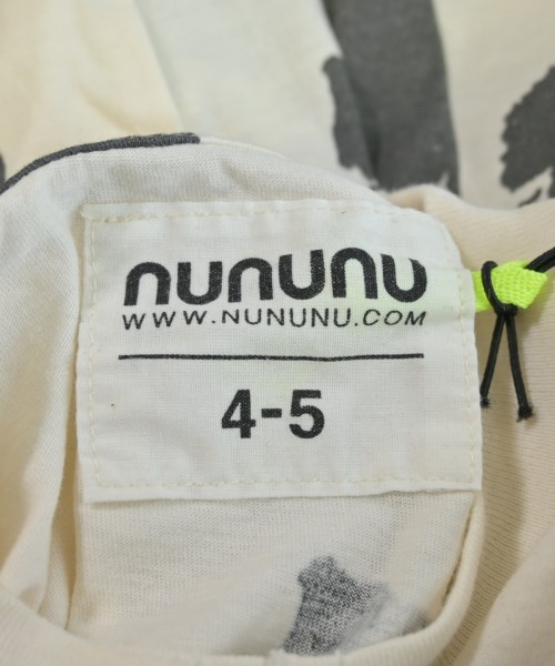 nununu（ヌヌヌ）Tシャツ・カットソー 白 サイズ:100(3T-4T) キッズ/2200610424199
