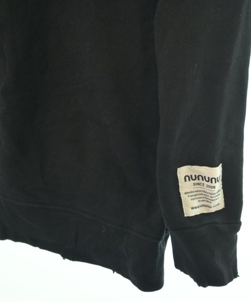 nununu（ヌヌヌ）パーカー 黒 サイズ:100(3T-4T) キッズ/2200610424205