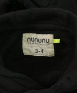 nununu（ヌヌヌ）パーカー 黒 サイズ:100(3T-4T) キッズ/2200610424205