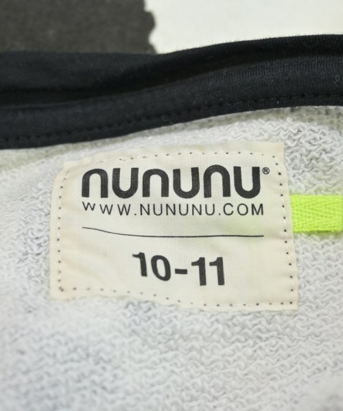 nununu（ヌヌヌ）パーカー 白 サイズ:130(9T-10T) キッズ/2200610424274