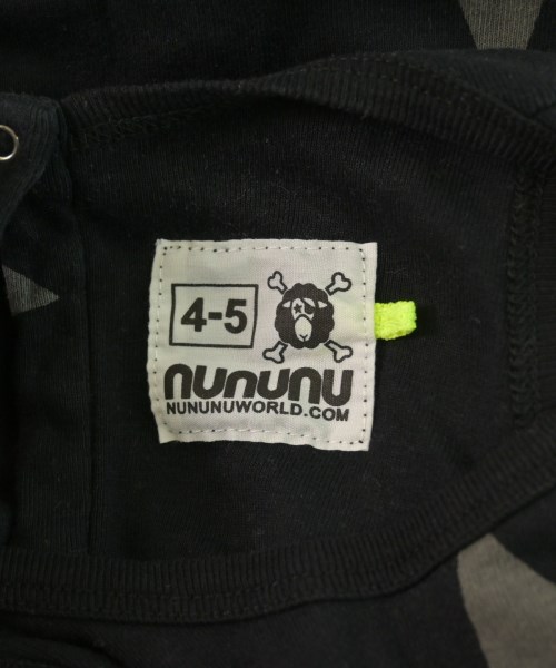 nununu（ヌヌヌ）ワンピース（その他） 黒 サイズ:100(3T-4T) キッズ/2200616045077