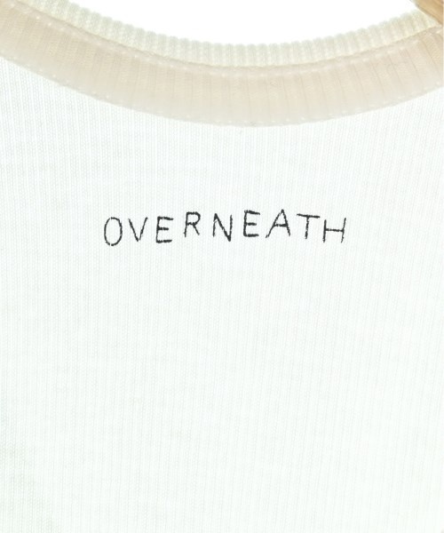 OVERNEATH（オーバーニース）Tシャツ・カットソー 白 サイズ:S レディース/2200636071148