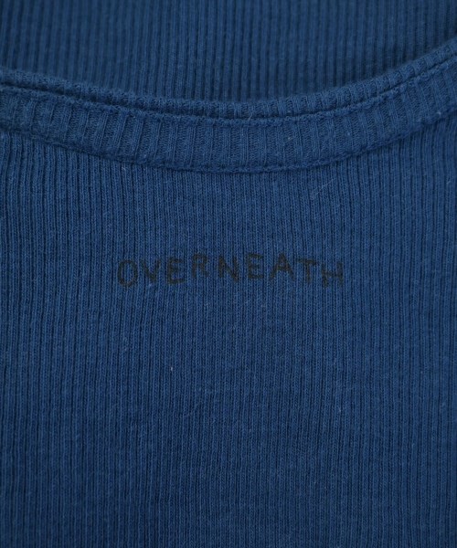 OVERNEATH（オーバーニース）Tシャツ・カットソー 青 サイズ:S レディース/2200675319041