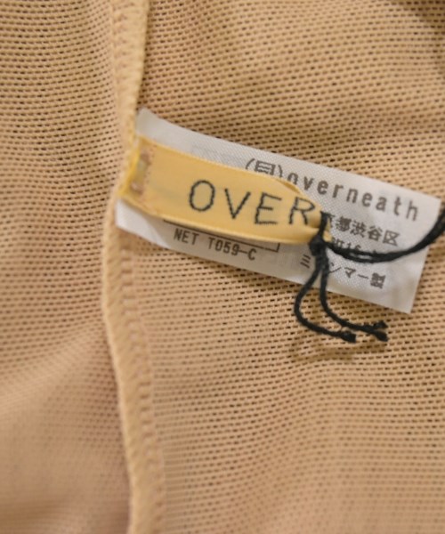 OVERNEATH（オーバーニース）Tシャツ・カットソー ベージュ サイズ:S レディース/2200717159062