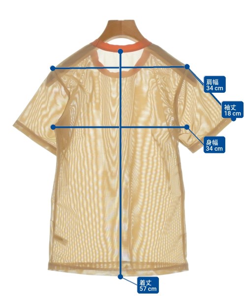 OVERNEATH（オーバーニース）Tシャツ・カットソー ベージュ サイズ:S レディース/2200717159062