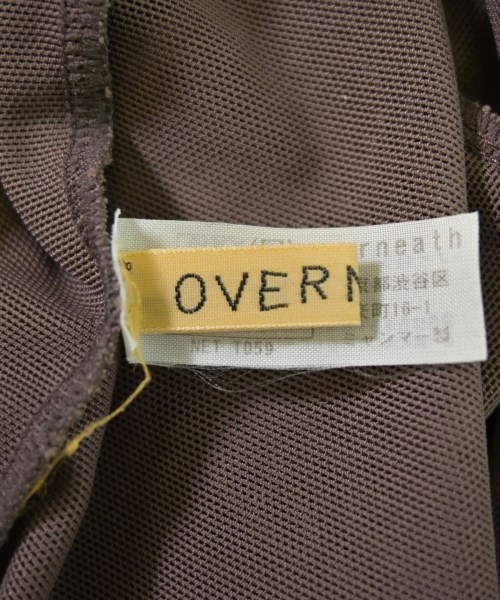 OVERNEATH（オーバーニース）Tシャツ・カットソー 茶 サイズ:S レディース/2200719056055