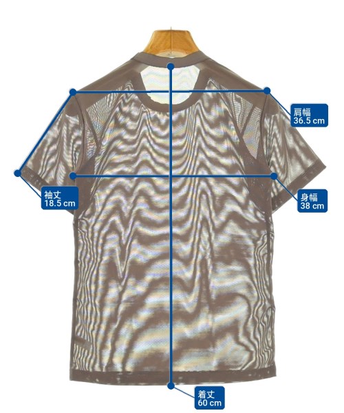 OVERNEATH（オーバーニース）Tシャツ・カットソー 茶 サイズ:S レディース/2200719056055