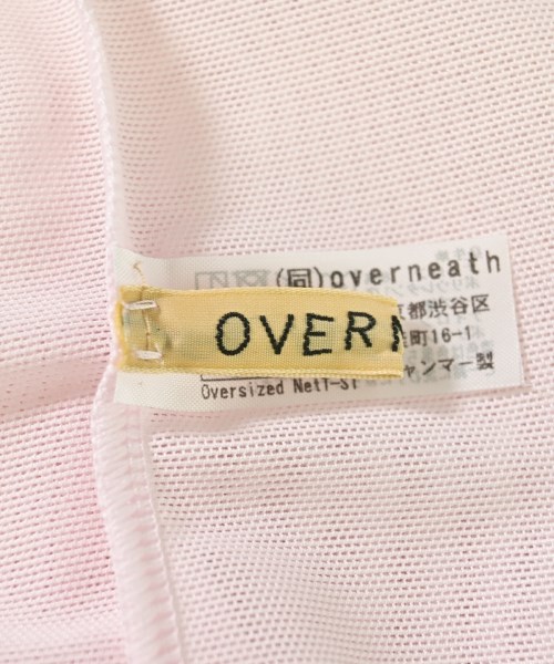 OVERNEATH（オーバーニース）Tシャツ・カットソー ピンク サイズ:M レディース/2200719153082