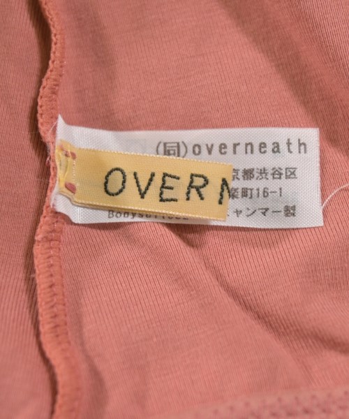 OVERNEATH（オーバーニース）キャミソール ピンク サイズ:S レディース/2200725081232