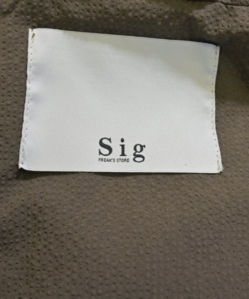 Sig FREAK'S STORE（シグフリークスストア）テーラードジャケット 茶 サイズ:M メンズ/2200661229057